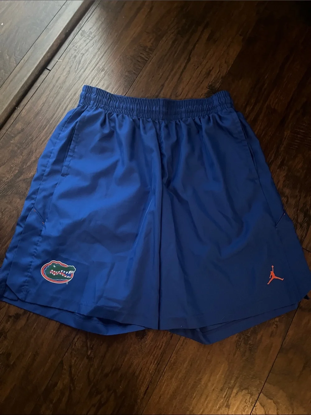 EUC Jordan Nike Dri Fit Florida Gators Royal Blue Athletic Shorts